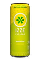 IZZE Fusions: Izze-Fusions-12oz-LemonLime-Front
