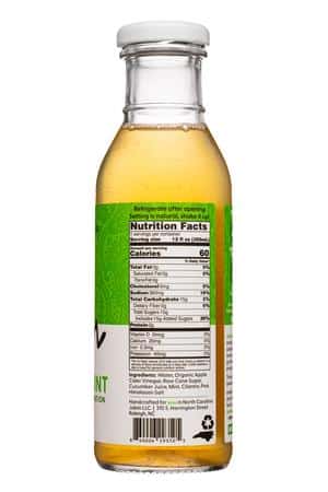 Jabin Beverage Co: Jabin-12oz-2023-CucumberMint-Facts