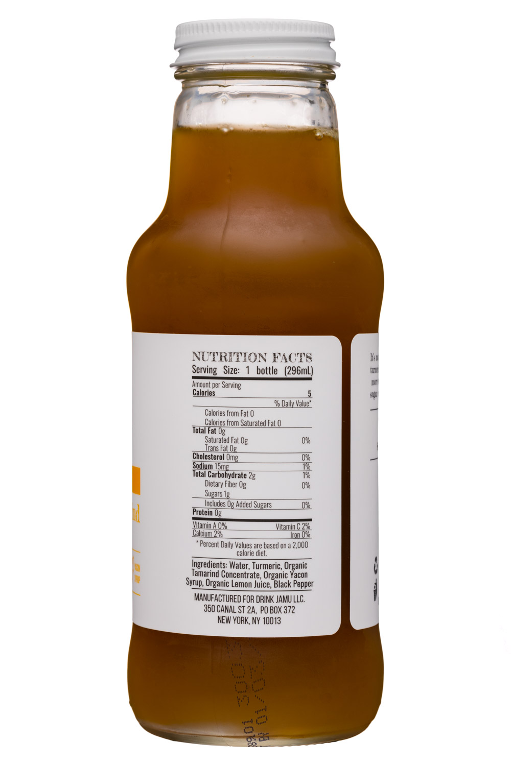 Jaka Jamu: Jamu-10oz-TurmericTamarind-Original-Facts