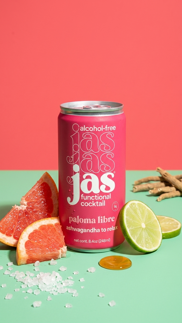 Photo of JAS® Paloma Libre Non-Alcoholic Paloma Mocktail - Jas (uploaded by company)