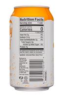 Jelly Belly Sparkling Water: JellyBelly-12oz-SparklingWater-OrangeSherbert-Facts