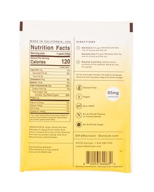 Jetpack - Ready to Blend Beverages: Jetpack-1oz-2022-RTBLatte-Vanilla-Facts
