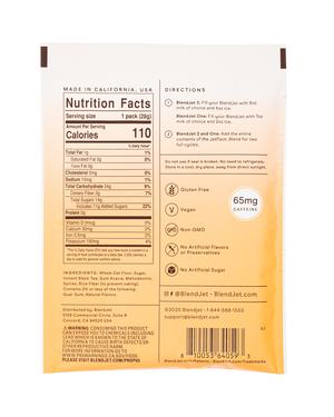 Jetpack - Ready to Blend Beverages: Jetpack-1oz-2022-RTBLatte-Chai-Facts