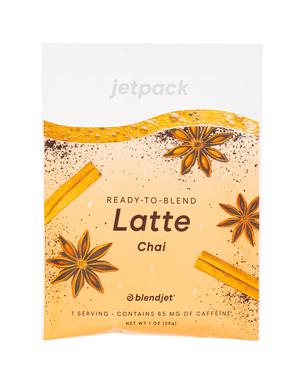 Jetpack - Ready to Blend Beverages: Jetpack-1oz-2022-RTBLatte-Chai-Front