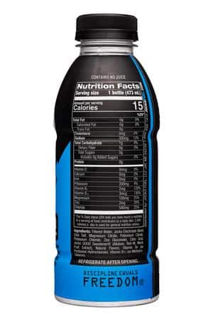 Jocko: Jocko-16oz-2024-Hydrate-BlueRasp-Facts