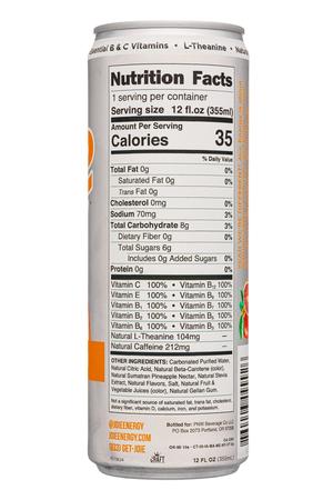 Joie Energy: Joie-12oz-2023-Energy-BloodOrangePassion-Facts
