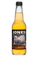 Jones Pure Cane Soda: Jones-12oz-CaneSugarSoda-GingerBeer-Front