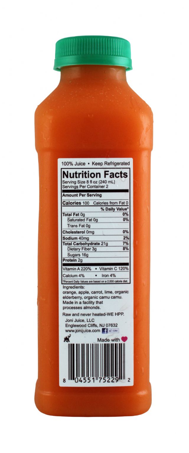 Joni Juice: JoniJuice Immune Facts