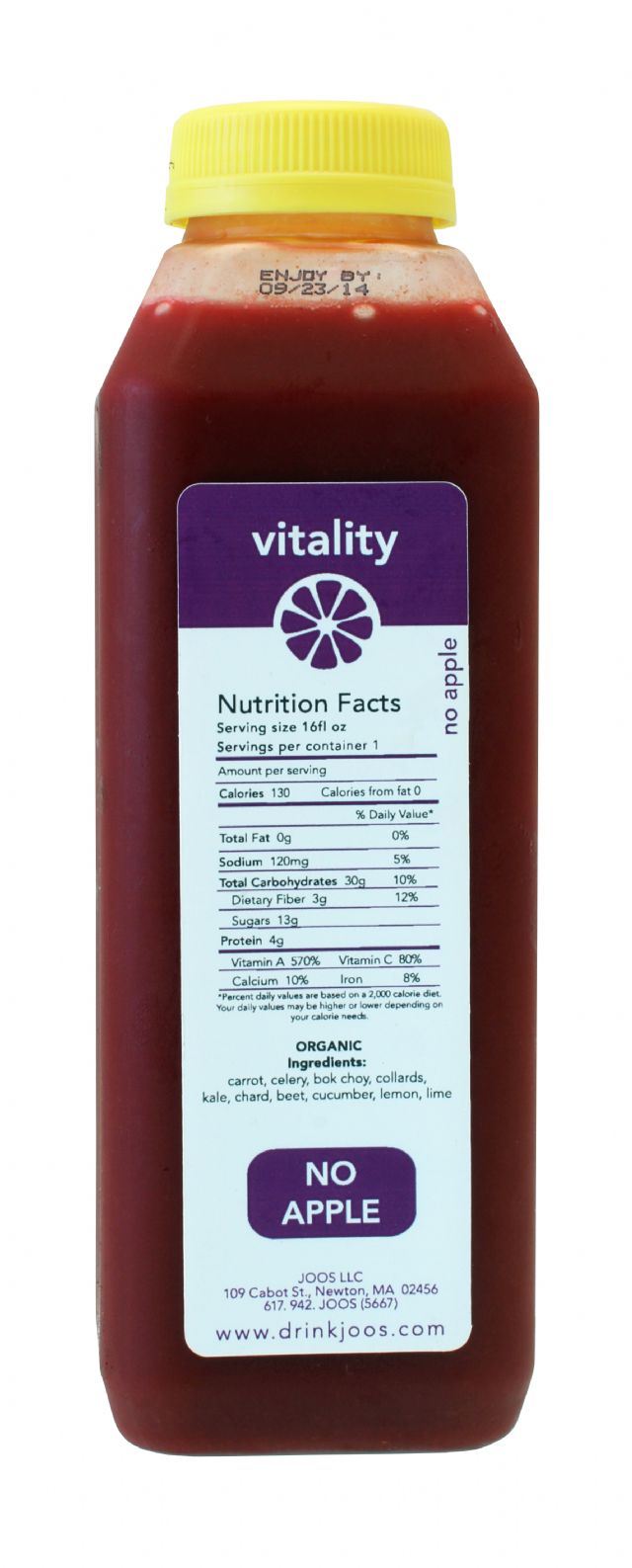 Joos: Joospress VitalitynoAPPLE Facts