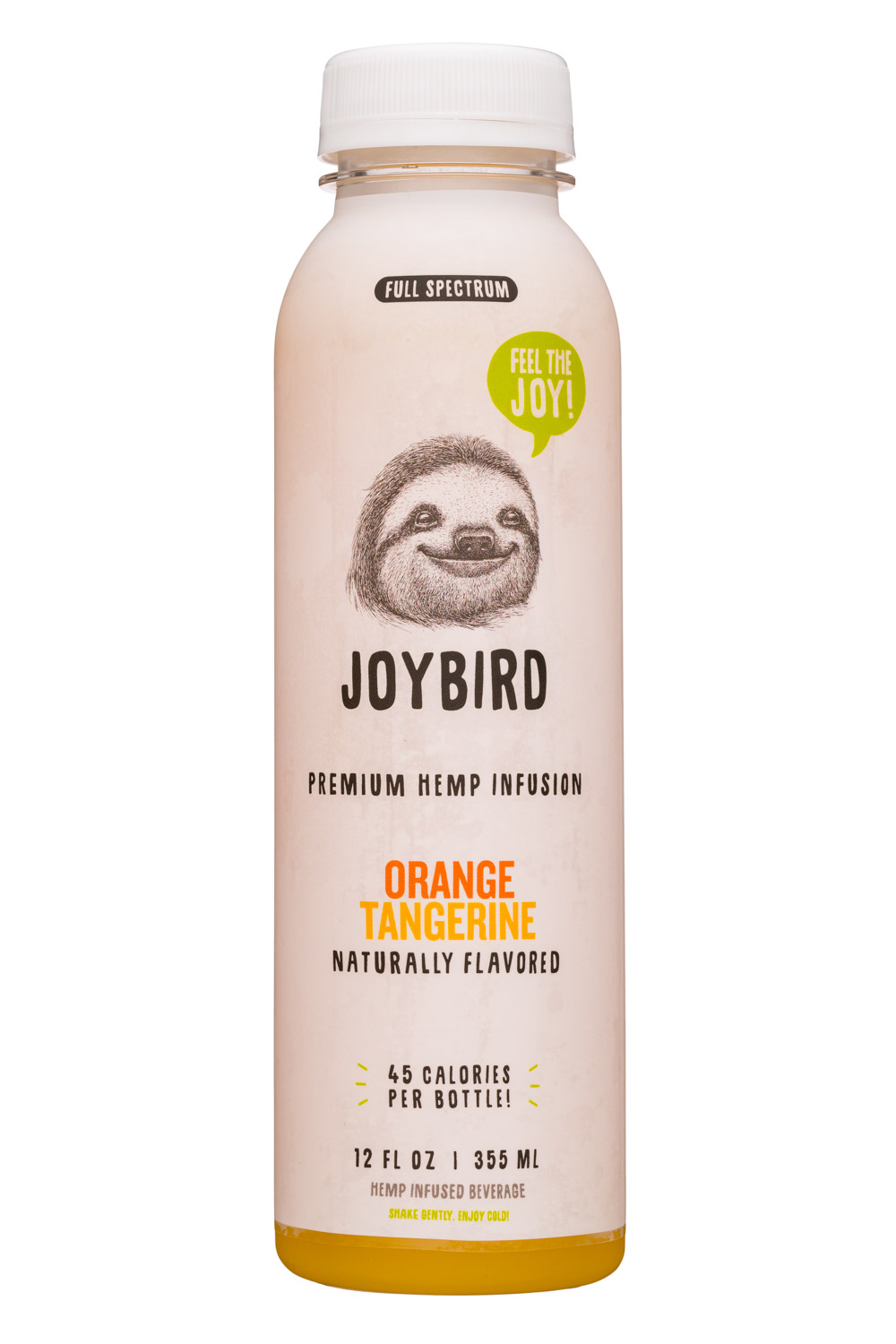 Joybird: Joybird-12oz-HempInfusion-OrangeTangerine-Front