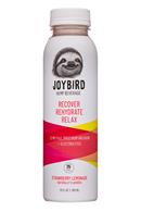 Joybird: Joybird-12oz-HempBeverage19-StrawbLemon-Front