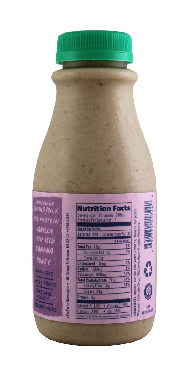 Jubali Smoothies: Jubali ProteinPrana Facts