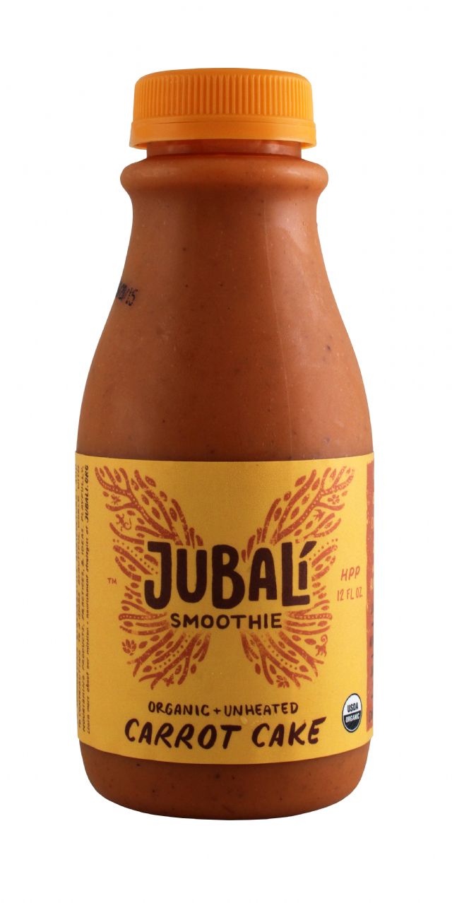 Jubali Smoothies: Jubali CarrotCake Front