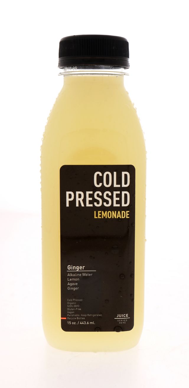 Juice Served Here Lemonade: ColdPressed Ging Front