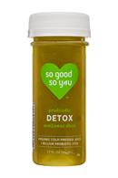 Juice So Good Probiotic Wellness Shots: SoGood-2oz-WellnessShot-Detox-Front