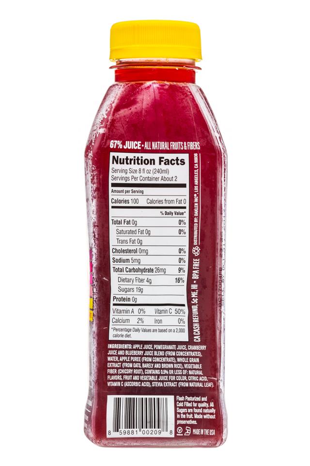 Juiceology: Juiceology-15oz-PomberryBliss-Facts