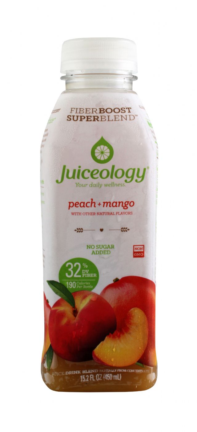 Juiceology: Juiceology PeachMango Front