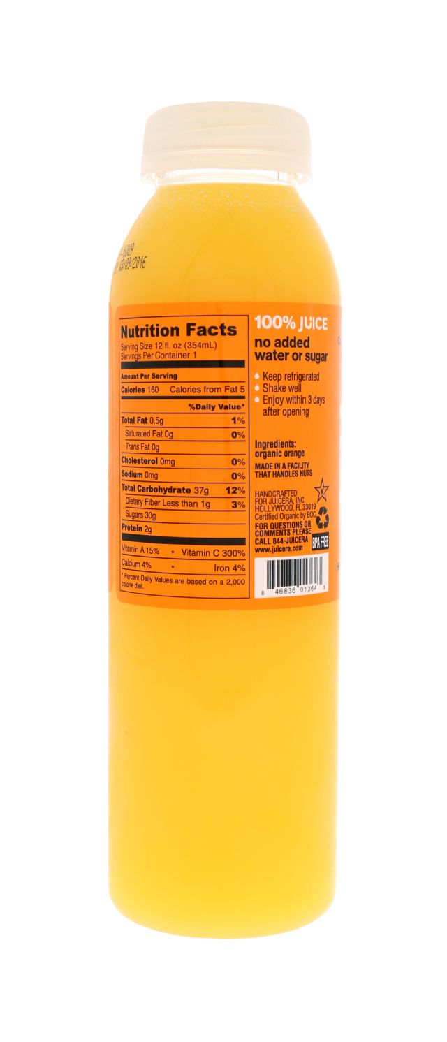 Juicera: Juicera Orange Facts