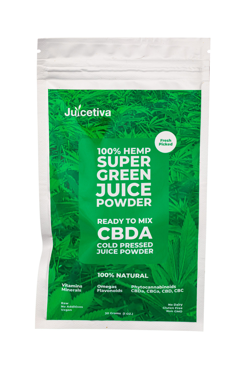 Ready to Mix CBDA - Super Green Juice Powder