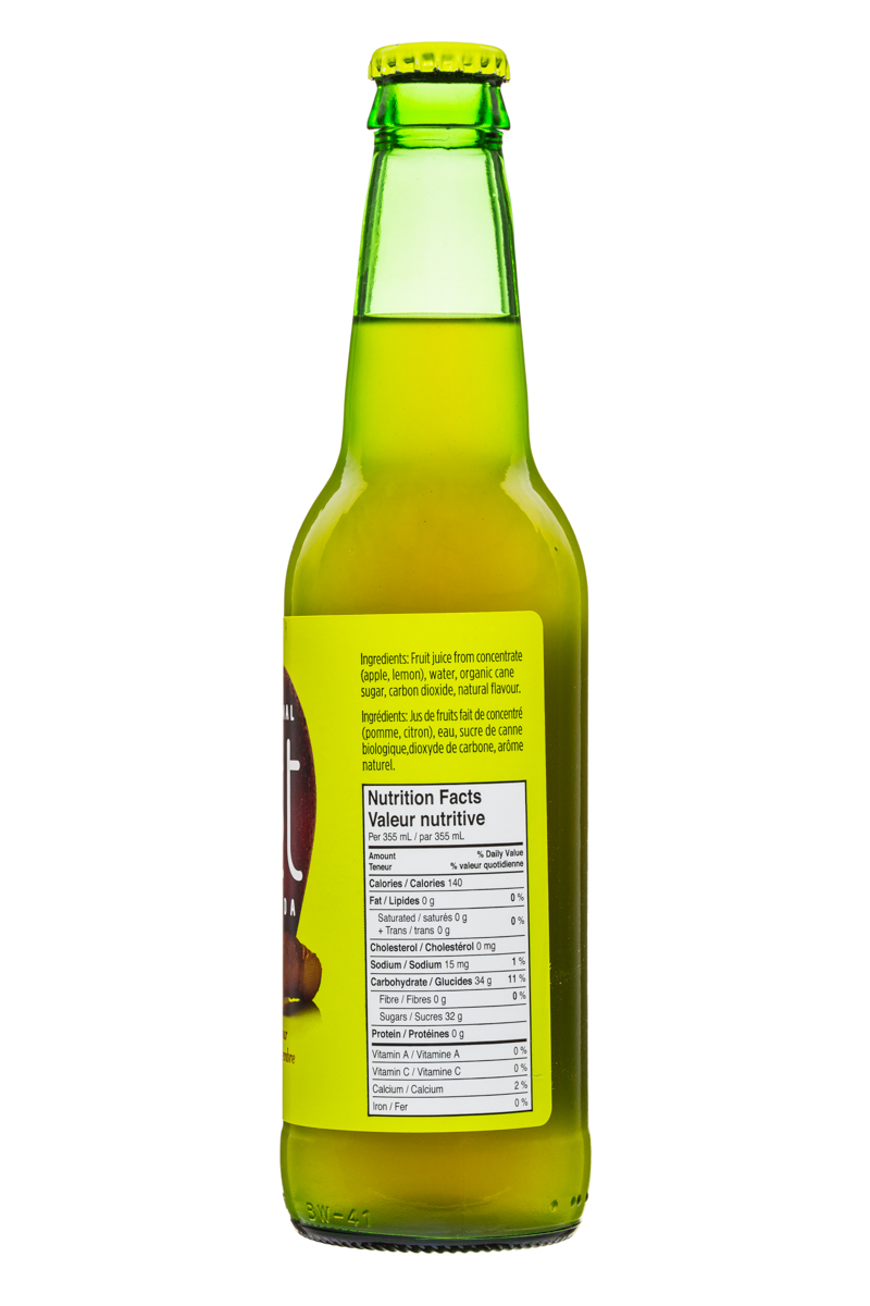 JUST Craft Soda: Just-CraftSoda-355ml-AppleGinger-Facts
