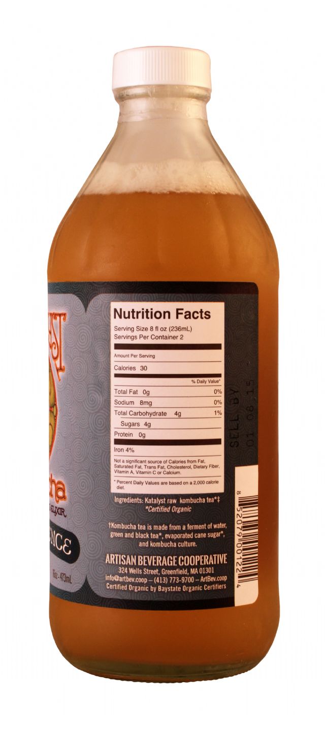 Katalyst Kombucha: Katalyst PureEssence Facts