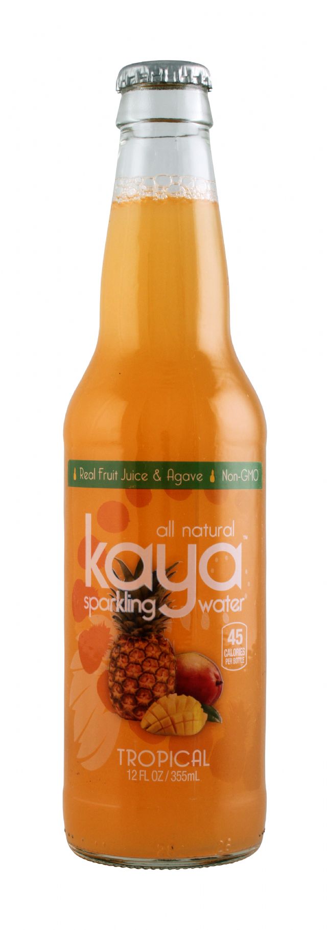 Kaya Sparkling Water: Kaya Tropical Front