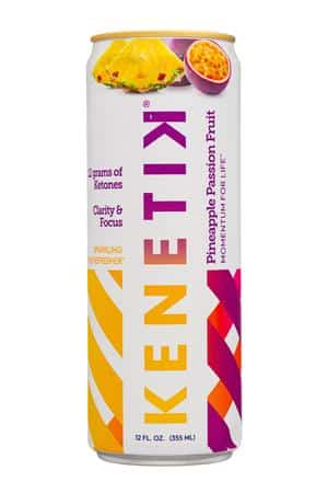 KENETIK - FUEL YOUR LIFE: Kenetik-12oz-2024-Sparkling-PinePassion-Front