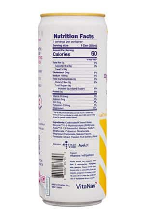 KENETIK - FUEL YOUR LIFE: Kenetik-12oz-2024-Sparkling-PinePassion-Facts