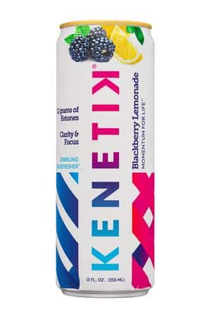 KENETIK - FUEL YOUR LIFE: Kenetik-12oz-2024-Sparkling-BlackLemonade-Front
