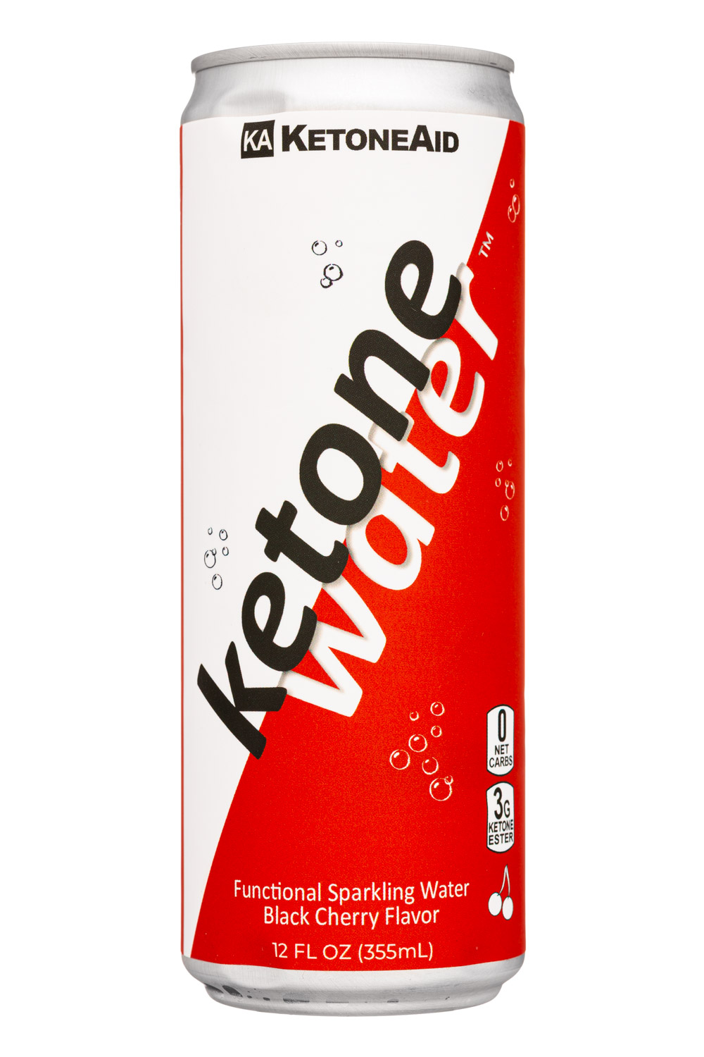 KetoneAid: KetoneAid-12oz-2022-KetoneWater-BlackCherry-Front