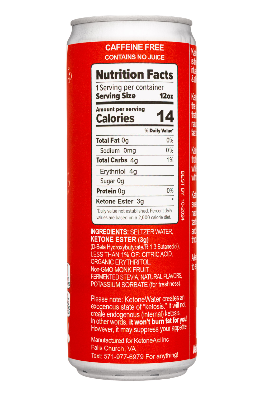 KetoneAid: KetoneAid-12oz-2022-KetoneWater-BlackCherry-Facts