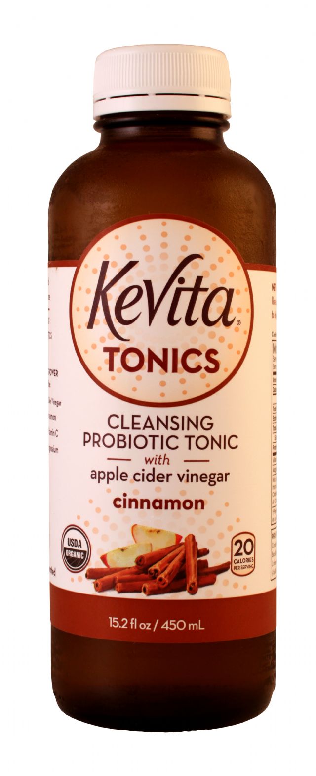 KeVita Tonics: KevitaTonics Cinn Front