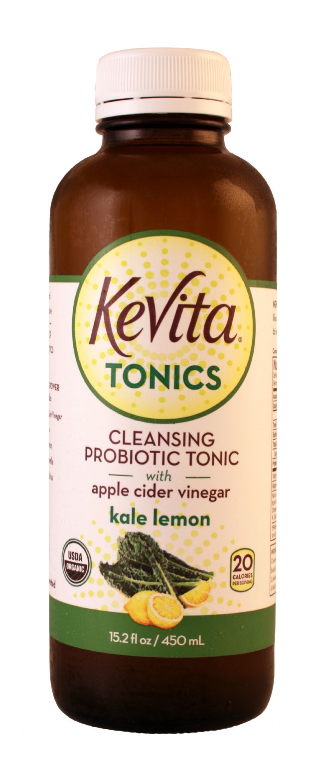 KeVita Tonics: KevitaTonics KaleLemon Front