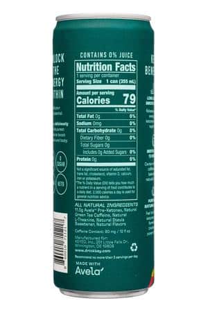 Key: Key-12oz-2024-EnergyDrink-PineapplePassion-Facts