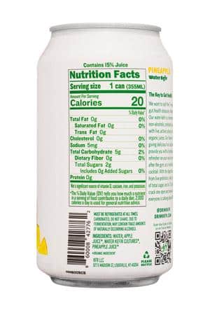 KFR: KFR-12oz-2025-WaterKefir-Pineaple-Facts