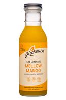 Kickback CBD Lemonade: Kickback-12oz-CBDLemonade-MellowMango-Front
