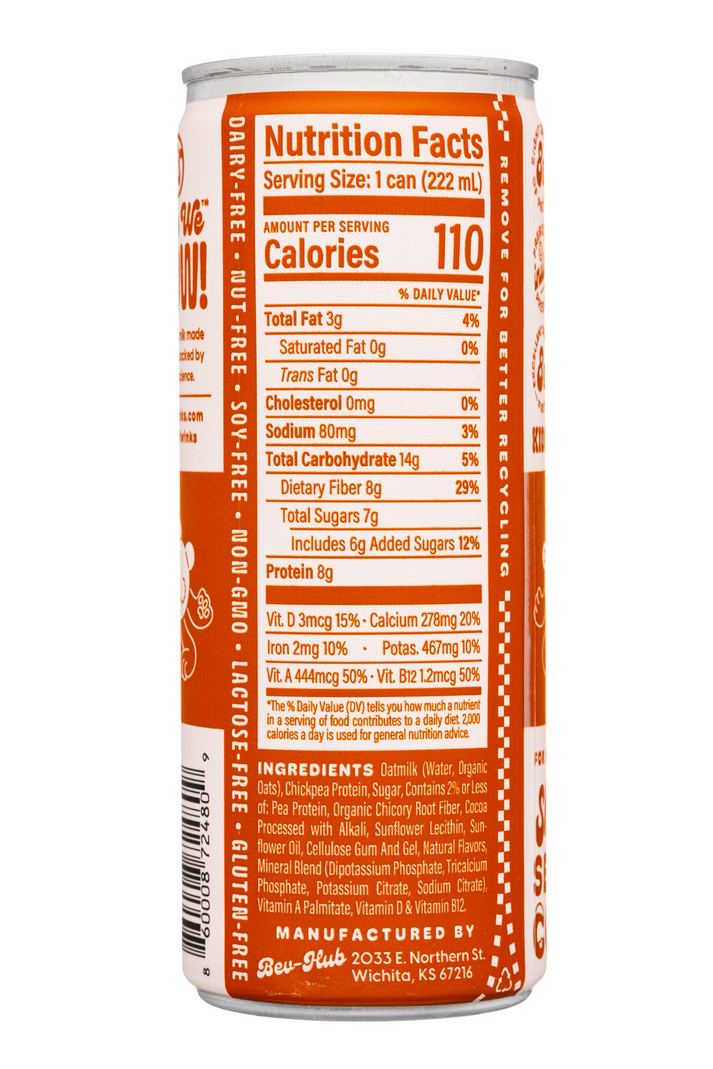 Kiddiwinks: KiddiWinks-7oz-2023-PBMilk-Chocolate-Facts