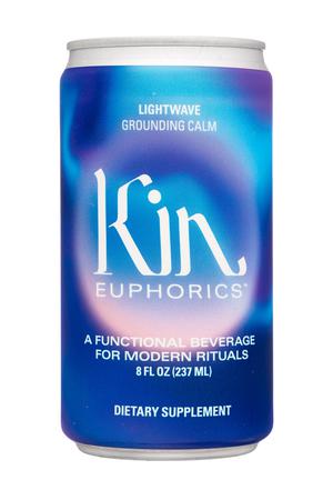 Kin Euphorics for Humankind: Kin-8oz-2022-Euphorics-Lightwave-GroundingCalm-Front