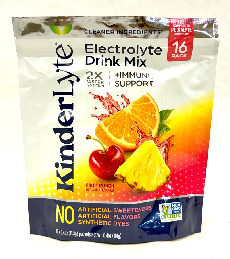 Electrolyte Drink Mix + Immune Support Fruit Punch