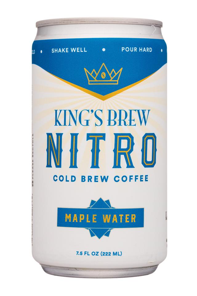 Kings's Brew: KingsBrew-8oz-Nitro-MapleWater-Front