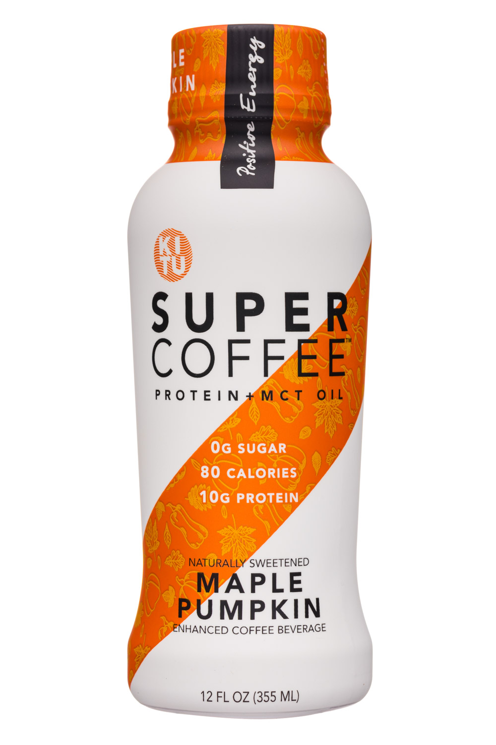 Super Coffee: KituLife-12oz-SuperCoffee-ProteinMCT-MaplePump-Front