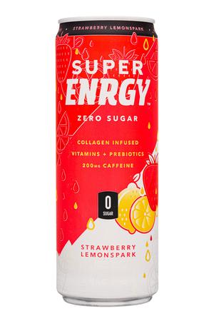 Super Coffee: KituLife-12oz-2022-ZeroSugarEnergy-StrawbLemon-Front
