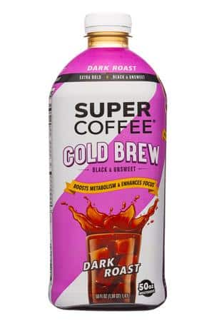 Super Coffee: SuperCoffee-50oz-2025-ColdBrew-DarkRoast-Front