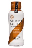 Super Coffee: KituLife-12oz-SuperCoffee-ProteinMCT-Hazelnut-Front