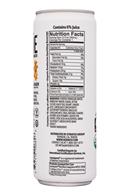 KOE  Organic Kombucha: Koe-12oz-Kombucha-LemonGinger-Facts