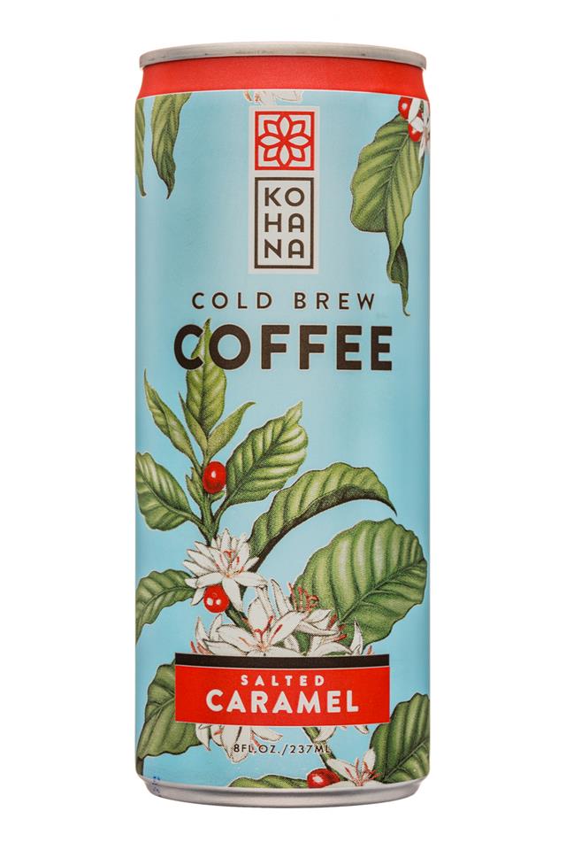 Kohana Coffee: Kohana-8oz-ColdBrewCoffee-SaltedCaramel-Front