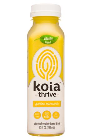 Koia: Koia-10oz-2020-Thrive-GoldTurmeric-Front