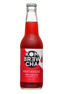 KomBrewCha: Kombrewcha-12oz-HardBuch-BerryHibiscus-Front