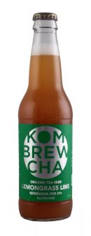 KomBrewCha: KomBreCha LemonGrassLime Front