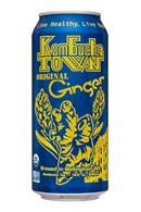 Kombucha Town: KombuchaTown-16oz-OriginalGinger-Front